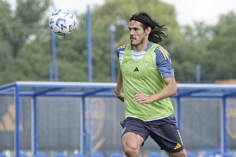 El goleador uruguayo comenzó la semana a la par del grupo