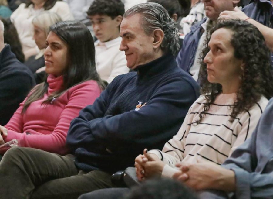 "Yo me afili&eacute; al Partido Socialista a los 19 a&ntilde;os, as&iacute; que ya llevo m&aacute;s de 40 de militancia", dijo Galassi. (PRENSA DIPUTADOS)