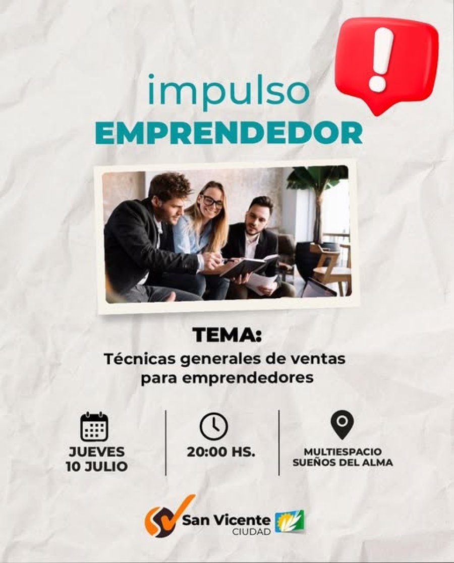 Promoción de la actividad.