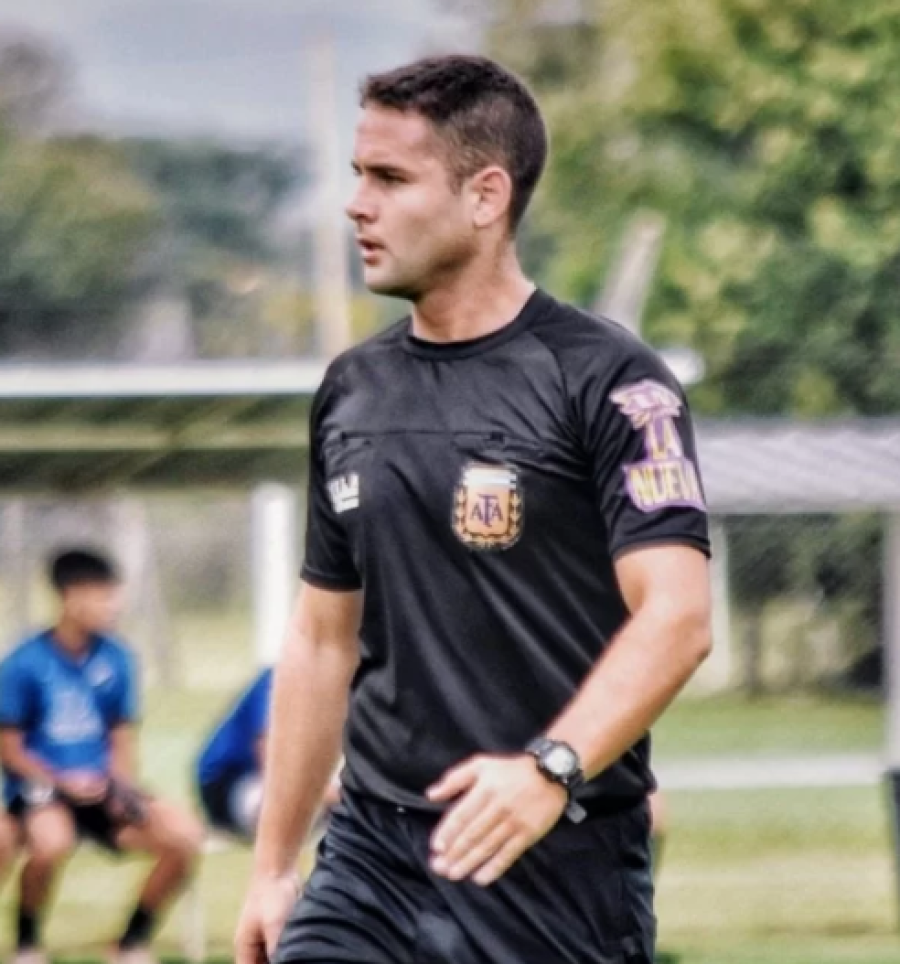 EL CORDOBÉS BILLONE CARPIO SERÁ EL ÁRBITRO DEL CLÁSICO ENTRE BEN HUR Y 9 DE JULIO