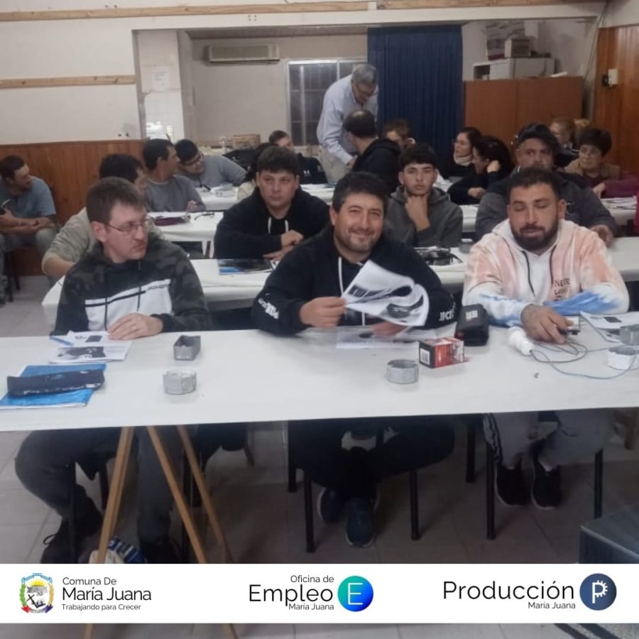 Vista general de la capacitación.