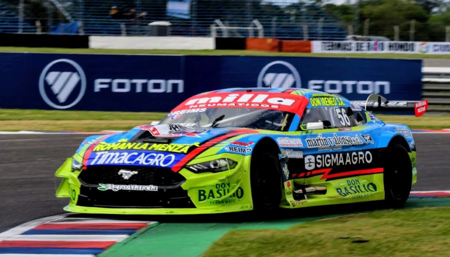 GERMÁN TODINO. Se impuso en las dos últimas visitas a Concepción del Uruguay.