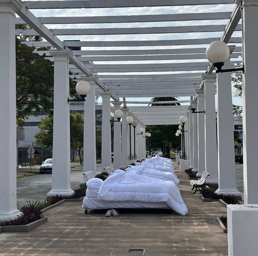 Las camas que estuvieron en boca de todos este jueves.