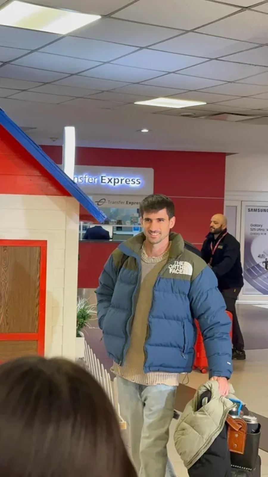 Ignacio Pussetto arribó esta madrugada a Buenos Aires.