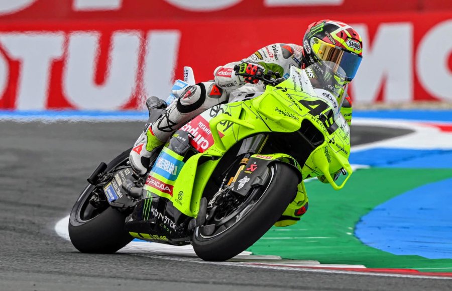 Fabio Di Giannantonio fue el mejor en la Práctica con su Ducati.