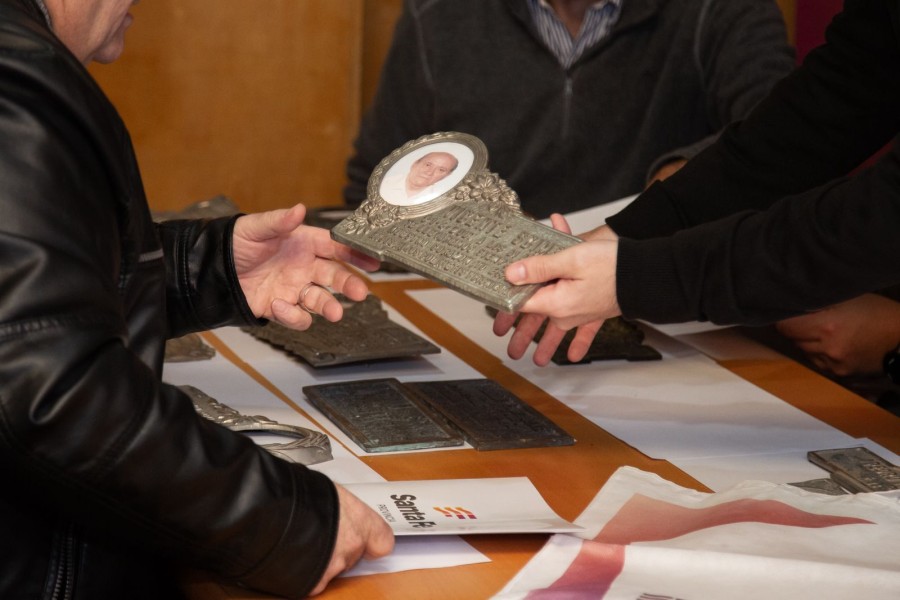 Placas robadas devueltas a las familias.