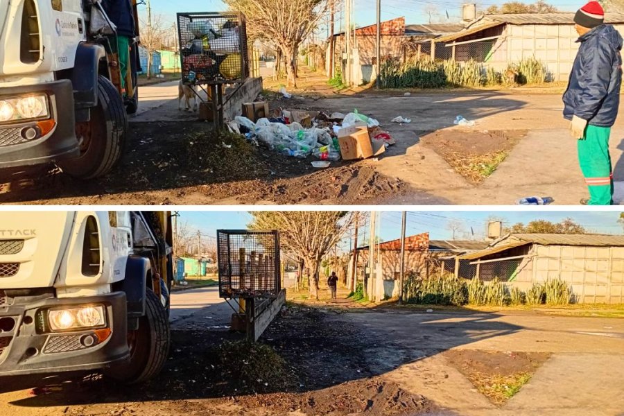 Estos focos ilegales de residuos se localizan en baldíos, veredas, espacios verdes y calles.