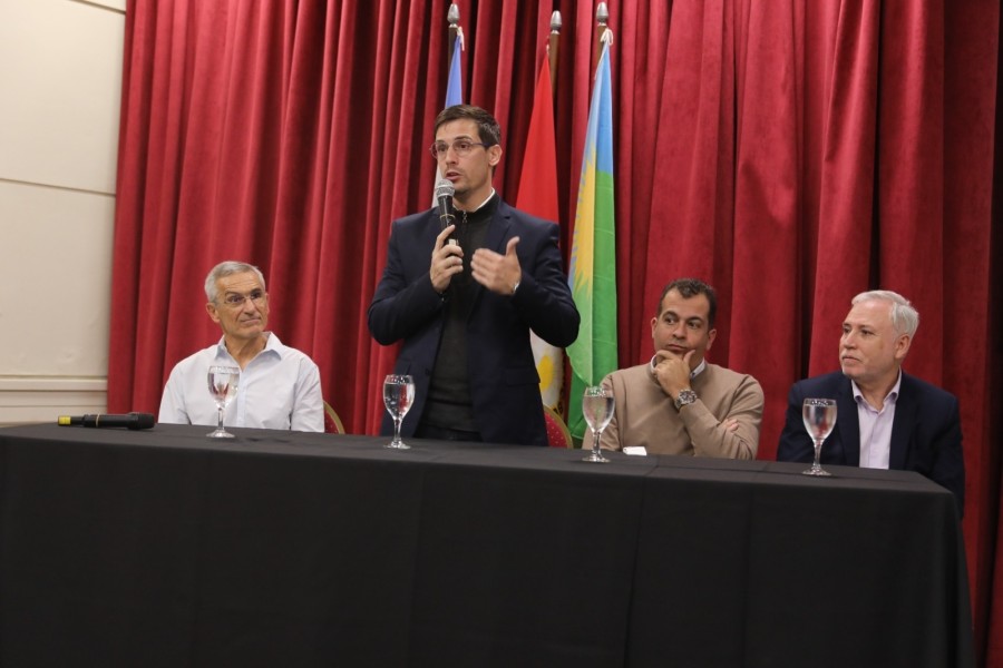 El evento tuvo lugar en el SUM del Centro Comercial e Industrial de Rafaela y la Región.