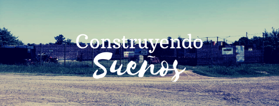 La obra durante su ejecución.