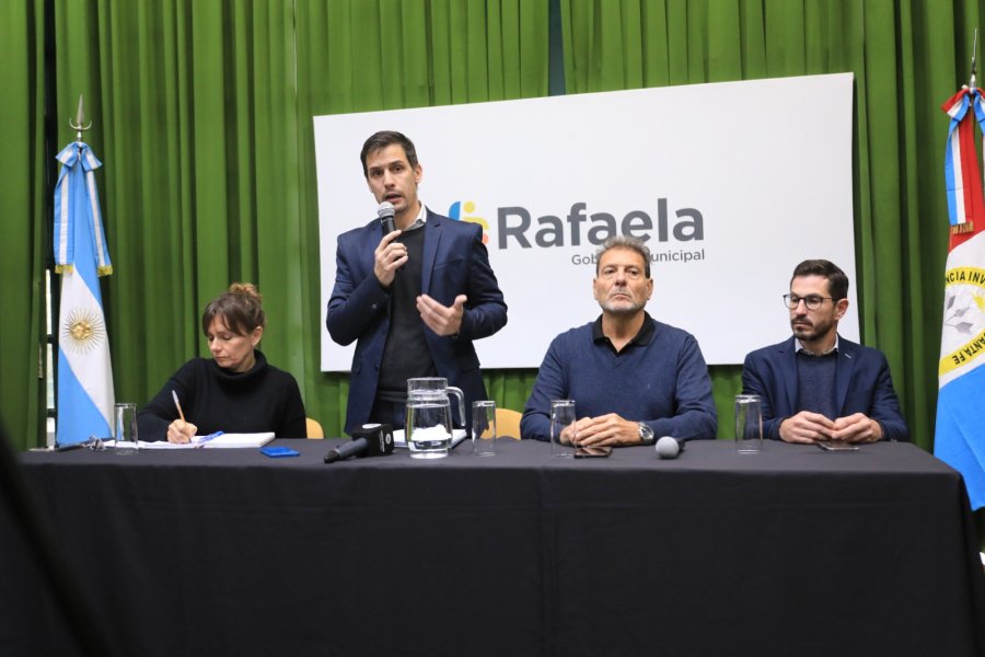 LICITACION. “Estamos hablando de más de 5.000 millones de pesos invertidos en equipamiento en las distintas etapas”, señaló el intendente rafaelino.