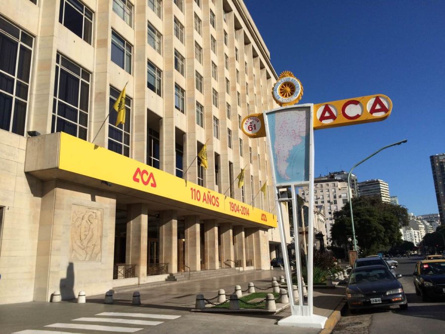 Sede central del Automóvil Club Argentino en la ciudad de Buenos Aires.