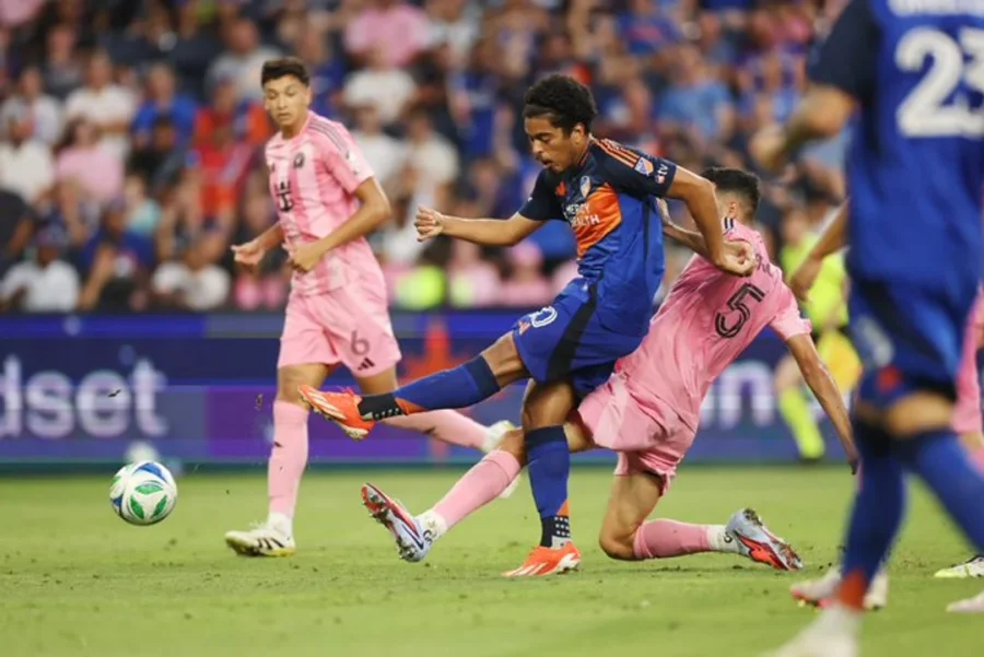 El Inter Miami de Messi sufrió una goleada ante Cincinnati por la MLS.