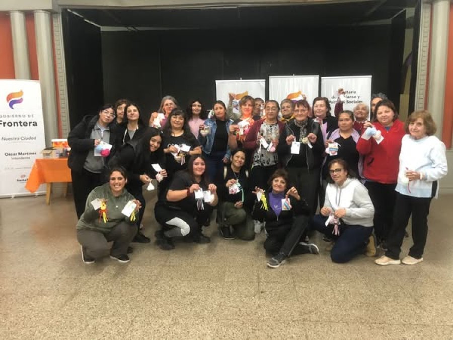 uno de los grupos que participa de los talleres.