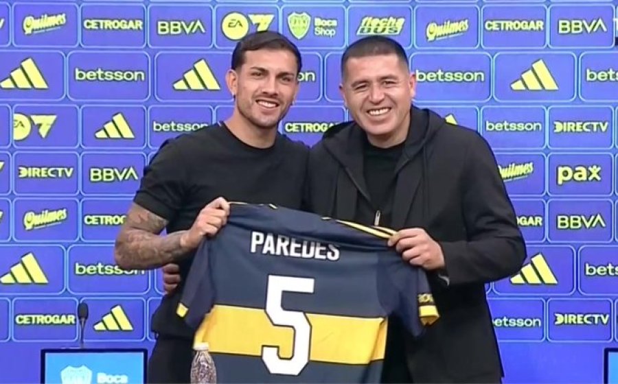 ¿DEBUTA?. Gran expectativa por Paredes, quien podría jugar sus primeros minutos en el Xeneize.