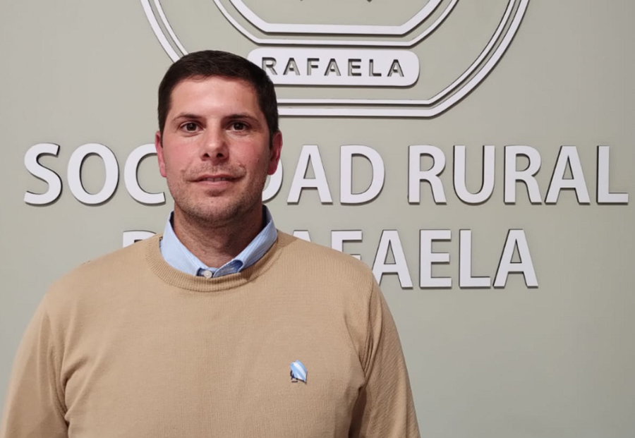 EXPECTANTE. El presidente de la Rural, Leonardo Alassia, palpita una nueva edición.