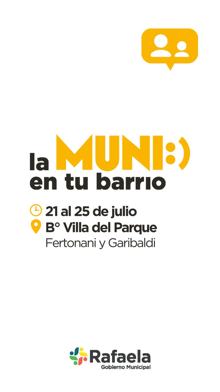"La Muni en tu barrio" se traslada al barrio Villa del Parque.