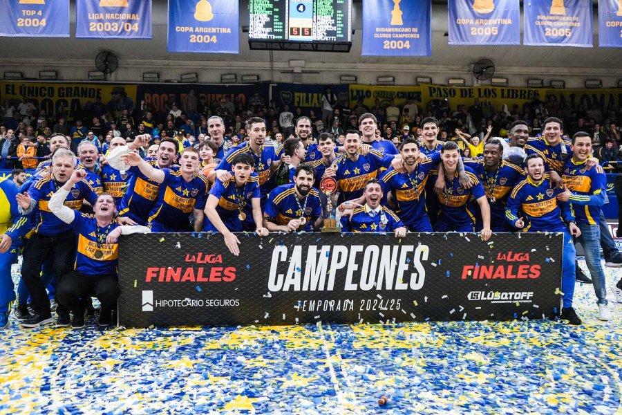 EQUIPO GANADOR. Apostó fuerte otra vez y repitió el título.