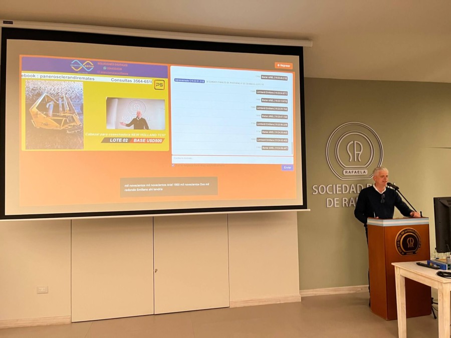 El remate se transmitirá en vivo vía streaming.