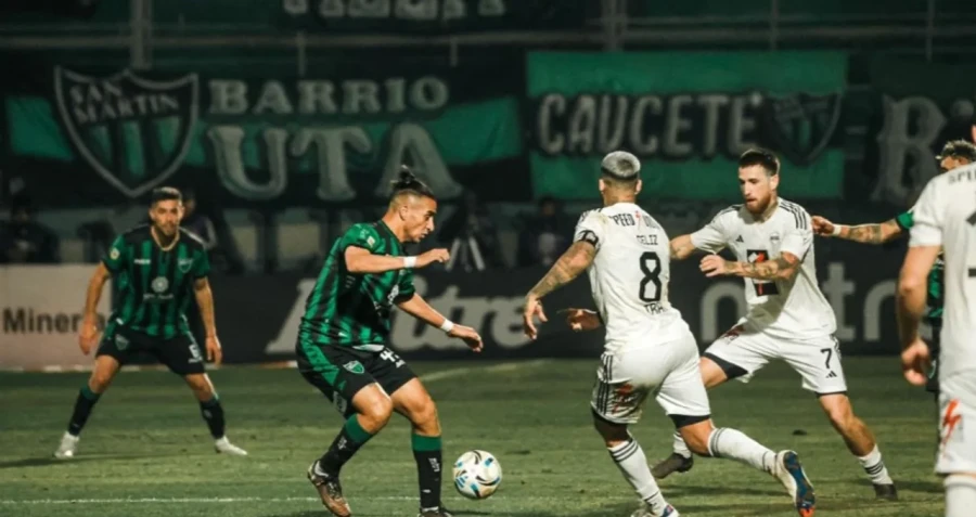 VALIOSO. El éxito sanjuanino como local.