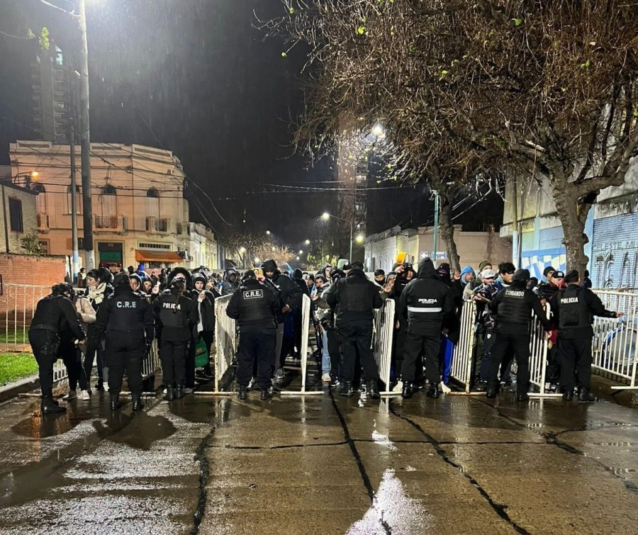 SIN INCIDENTES. En una noche lluviosa, todo transcurrió con normalidad.