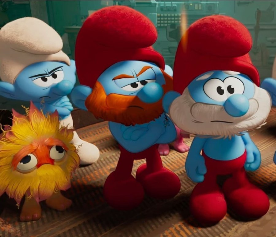 PITUFOS. También se proyectará esta nueva película animada que promete redefinir la franquicia para una nueva generación de fans.