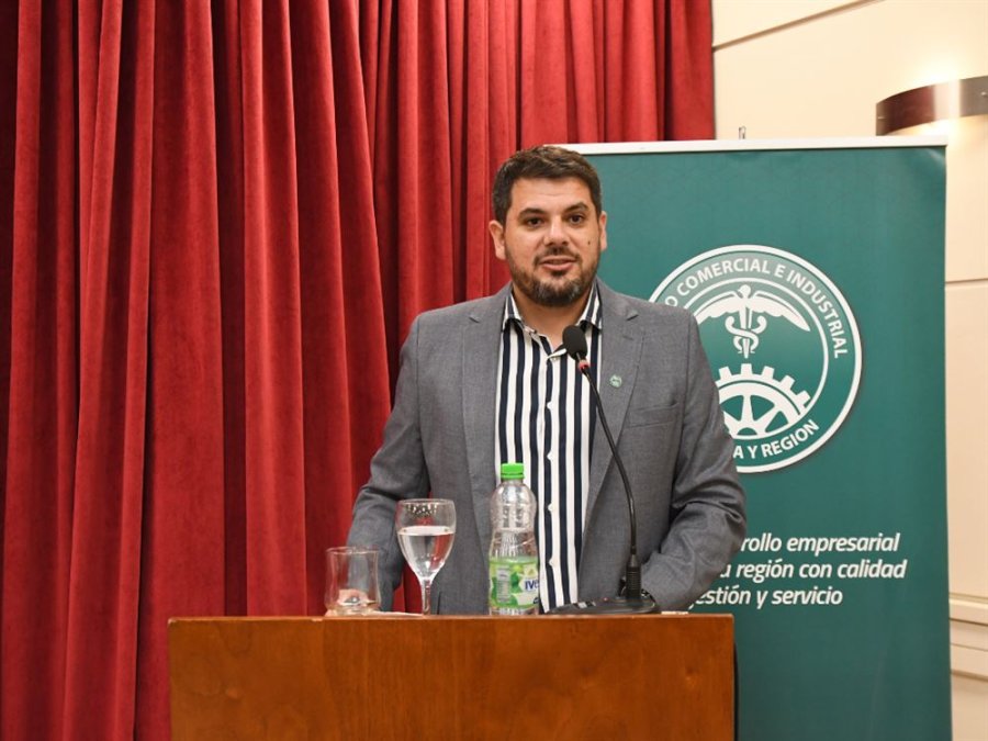 Iv&aacute;n Acosta, director Ejecutivo del Centro Comercial e Industrial de Rafaela y la Regi&oacute;n. (ARCHIVO)