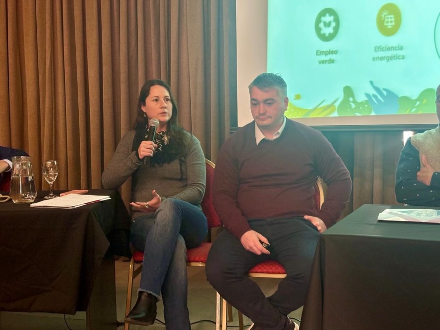 Rafaela participó como expositora.