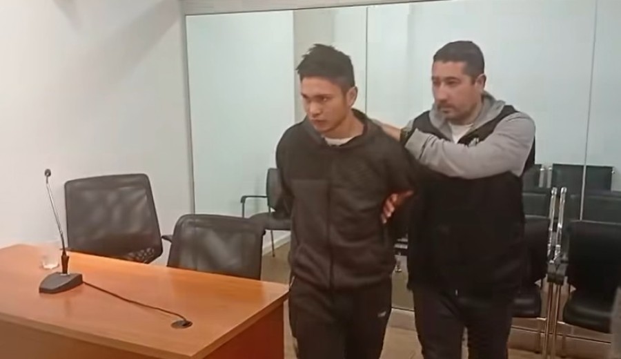 El joven detenido imputado por el crimen de Analía Ovando en Villa Guillermina.