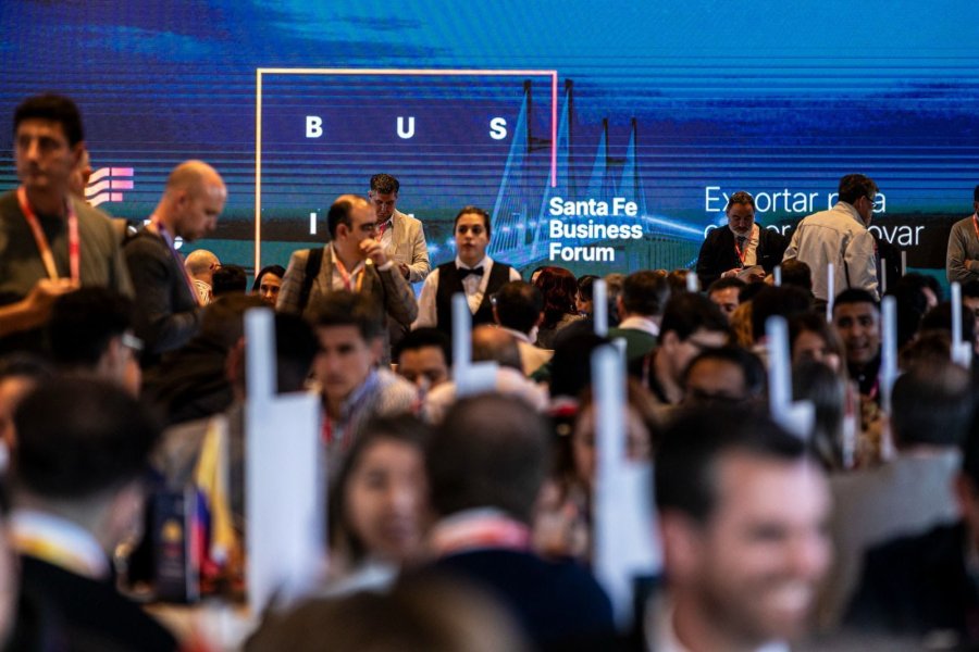 La primera edición del Santa Fe Business Forum fue en septiembre de 2024.