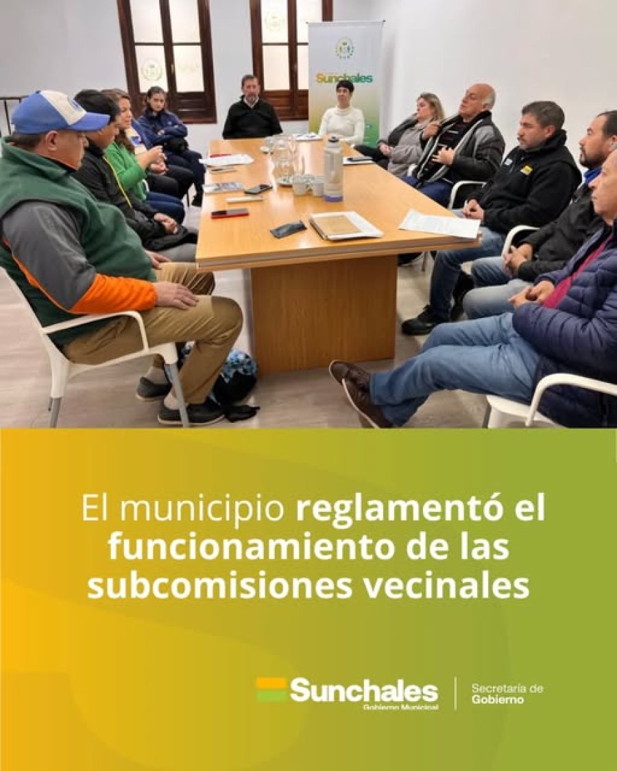 El reciente encuentro con vecinalistas.