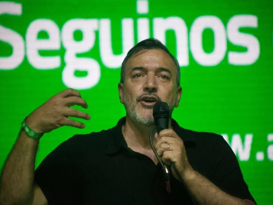 CELEBRO LA MEDIDA. Rodolfo Aguiar, el secretario general de ATE.