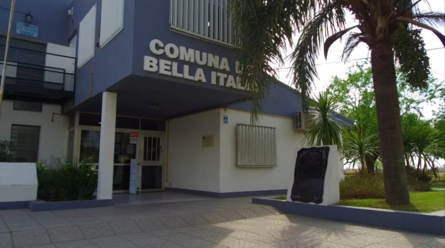 Fachada de la sede del gobierno local.