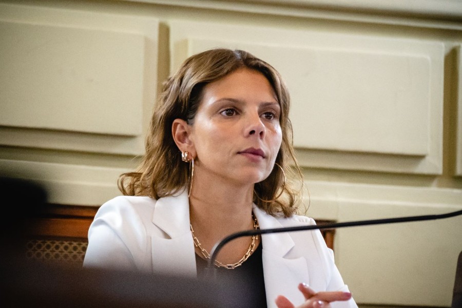 La convencional constituyente Gisel Mahmud.