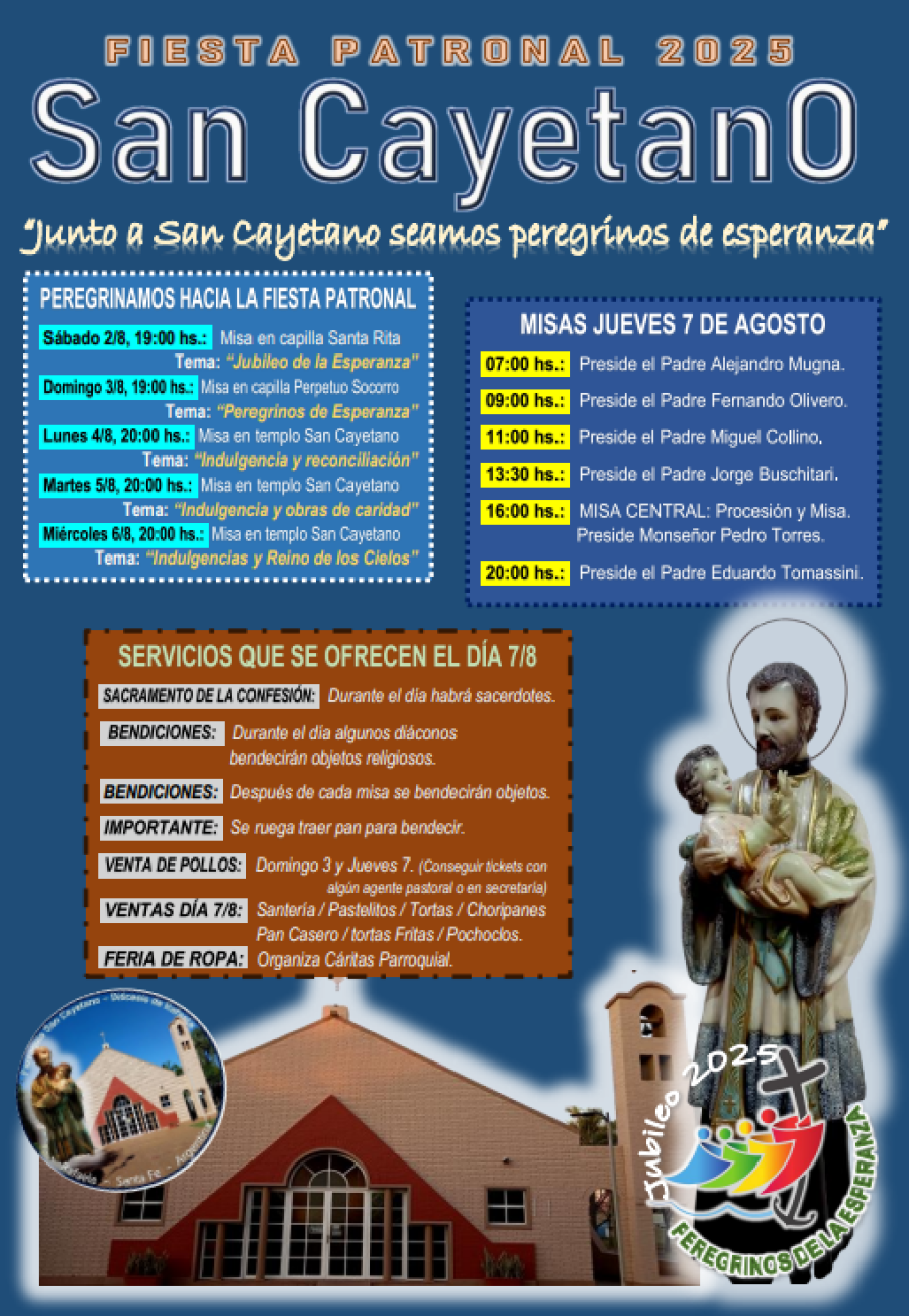 Se celebra la Fiesta patronal el jueves 7 de agosto.