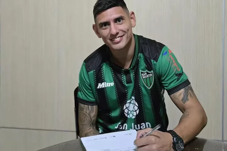 EN LIBERTAD. El jugador de San Martín.