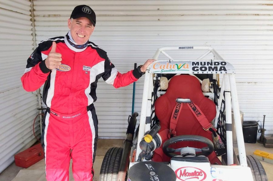 CRISTIAN MOLARDO. El piloto morterense volverá al Midgets Show and Power.