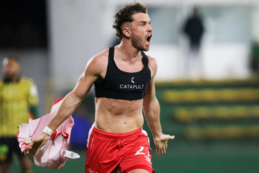 EL GOL DEL TRIUNFO. Fue convertido por Tomás Molina.