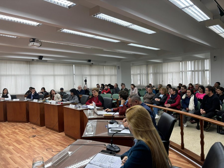 DE REGRESO. El Concejo Municipal reanudó las sesiones del período ordinario que terminará recién a fines de diciembre.