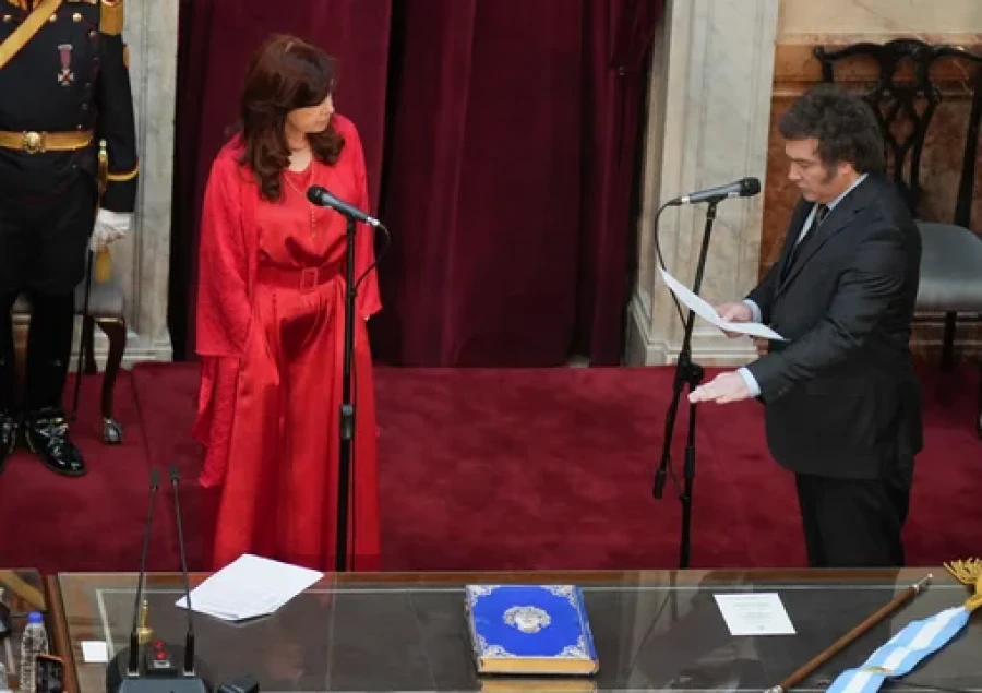 Cristina Kirchner y Javier Milei.