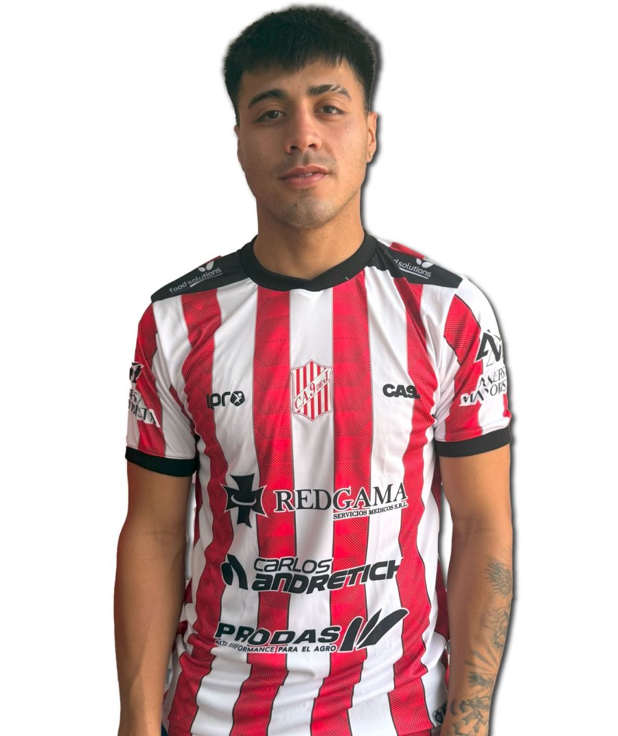 ATACANTE. Después de dos años y medio, volvió a 9 de Julio.