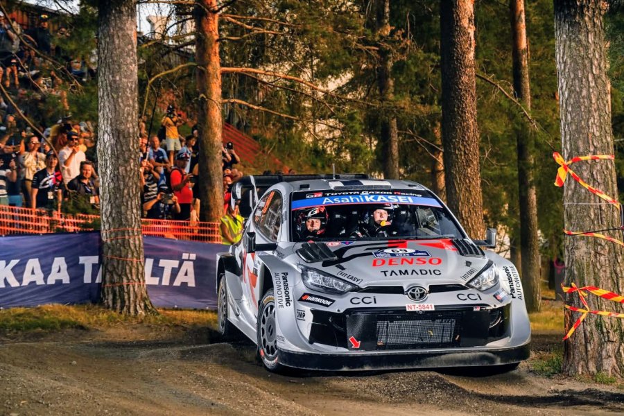 Kalle Rovanperä encabeza la clasificación general del Rally de Finlandia.
