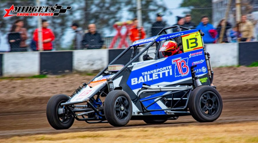 El rafaelino Pablo Bailetti estará compitiendo en el Midgets Show and Power.