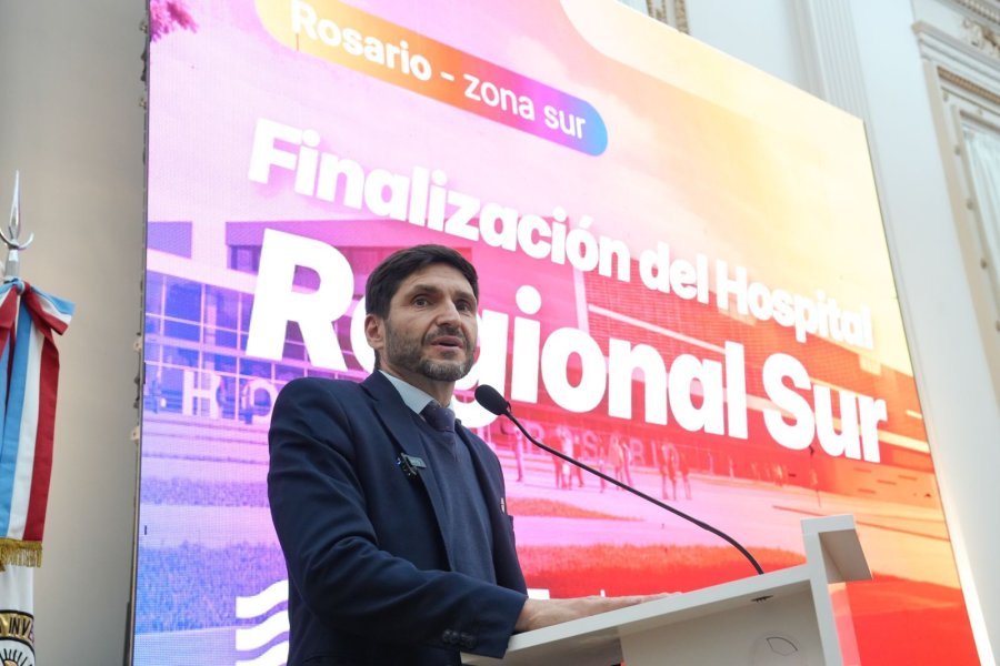 "En Santa Fe, la salud p&uacute;blica es un ejemplo en el mundo", dijo Pullaro. (FOTO SCS)