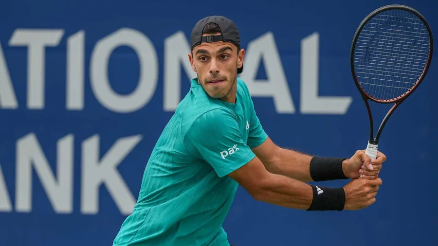 Francisco Cerúndolo abandonó en el inicio del segundo set.