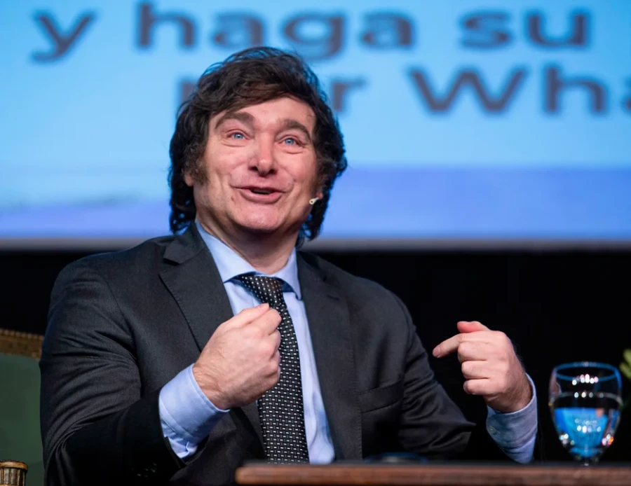 Javier Milei, presidente de la Nación.