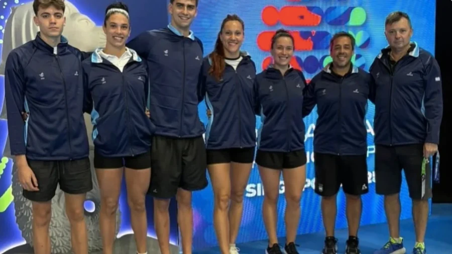 DESTACADOS. Los nadadores argentinos.