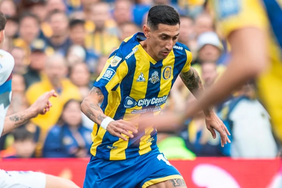 FIDEO. Di María es el referente de Central que está al frente de la tabla anual.