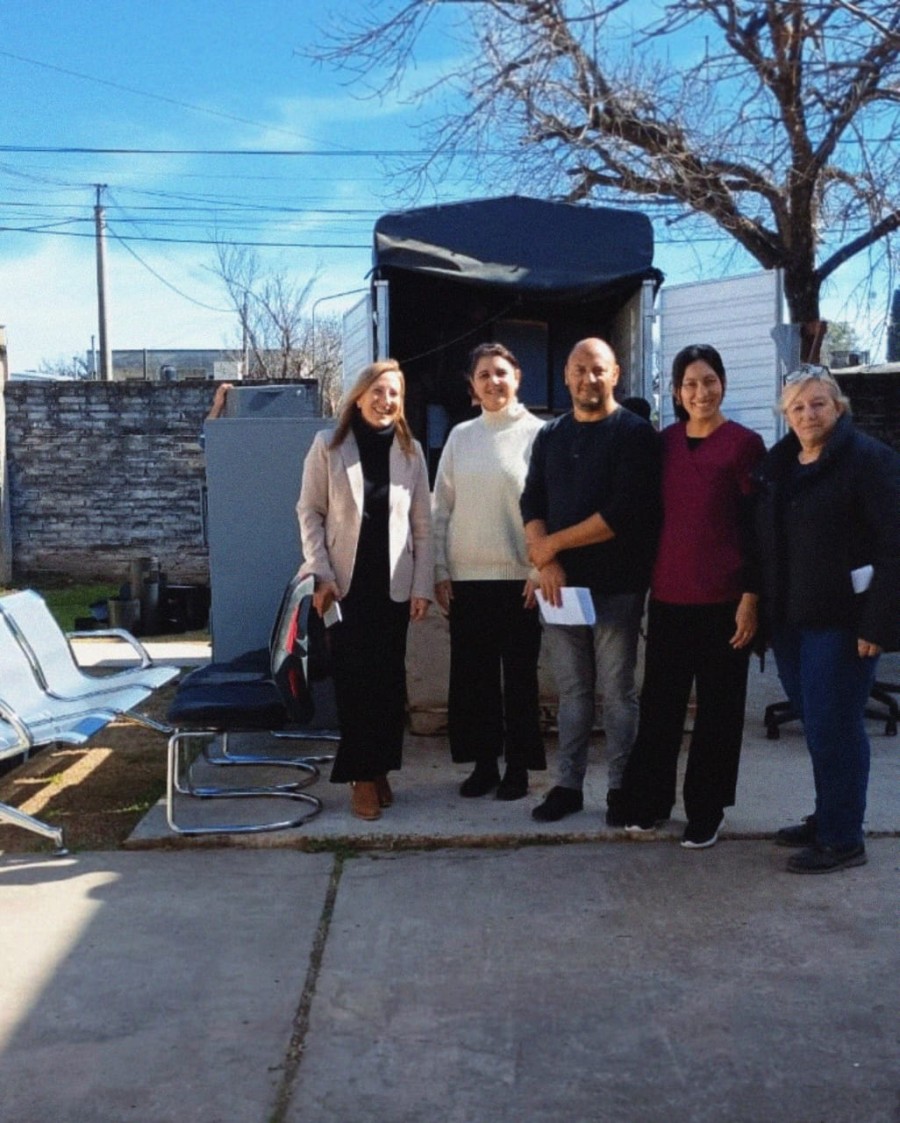 La entrega fue gestionada con la colaboración de Verónica Marchini.