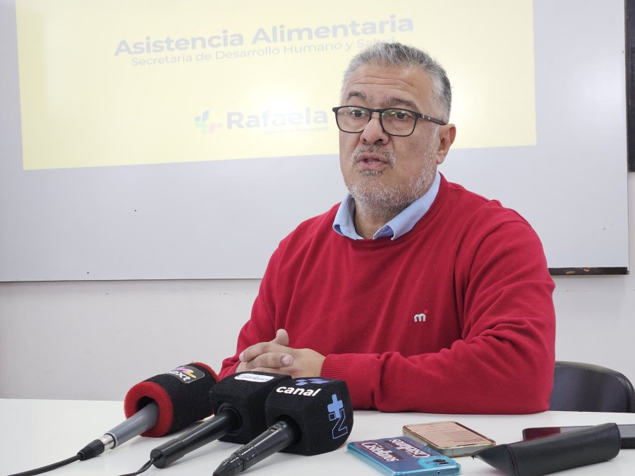 Gabriel Cáceres presentó un relevamiento sobre la cantidad de beneficiarios de programas alimenticios en Rafaela.