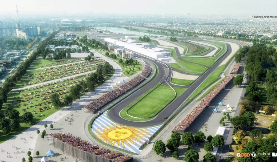 Así quedará el autódromo porteño tras realizarse las modificaciones.